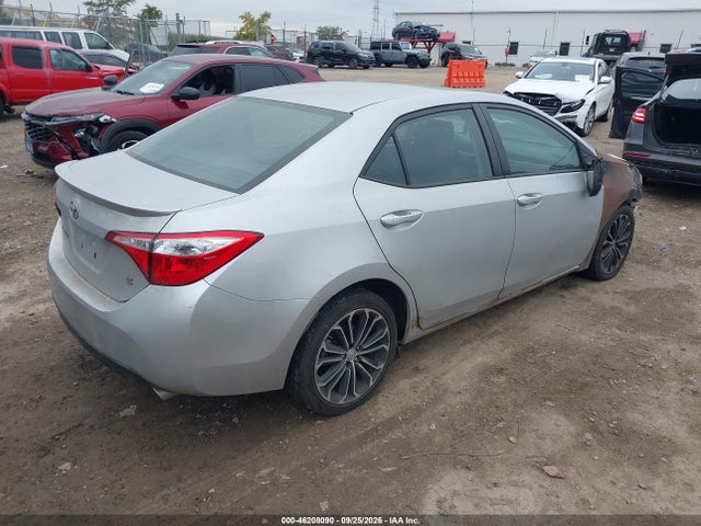 Продаж на аукціоні авто 2015 Toyota Corolla S Plus, vin: 2T1BURHE5FC378878, номер лоту: 46208090