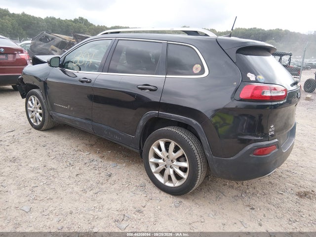 Продаж на аукціоні авто 2016 Jeep Cherokee Limited, vin: 1C4PJLDB2GW221907, номер лоту: 46208094