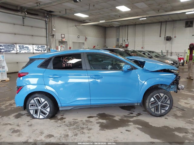2023 Hyundai Kona Electric Limited მანქანა იყიდება აუქციონზე, vin: KM8K53AG6PU164231, აუქციონის ნომერი: 46208114