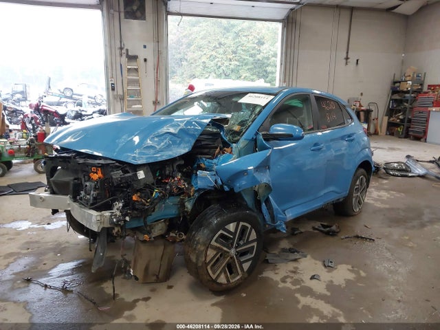 2023 Hyundai Kona Electric Limited მანქანა იყიდება აუქციონზე, vin: KM8K53AG6PU164231, აუქციონის ნომერი: 46208114