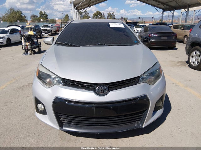 2015 Toyota Corolla S Plus მანქანა იყიდება აუქციონზე, vin: 2T1BURHE0FC423225, აუქციონის ნომერი: 46208143