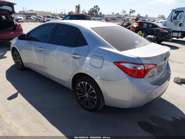 2015 Toyota Corolla S Plus მანქანა იყიდება აუქციონზე, vin: 2T1BURHE0FC423225, აუქციონის ნომერი: 46208143