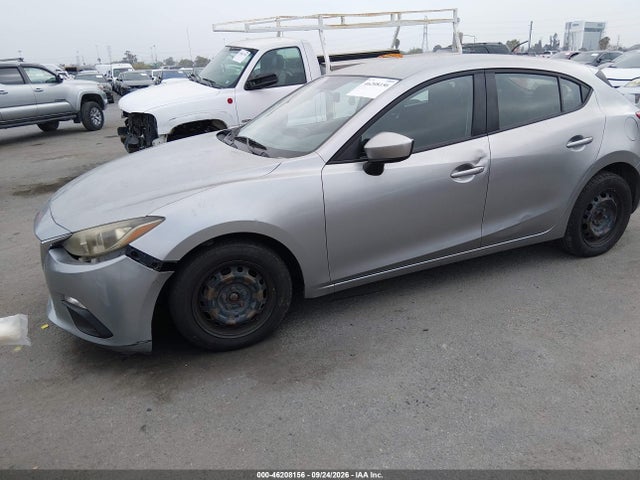 2015 Mazda Mazda3 I Sport მანქანა იყიდება აუქციონზე, vin: JM1BM1K75F1244159, აუქციონის ნომერი: 46208156