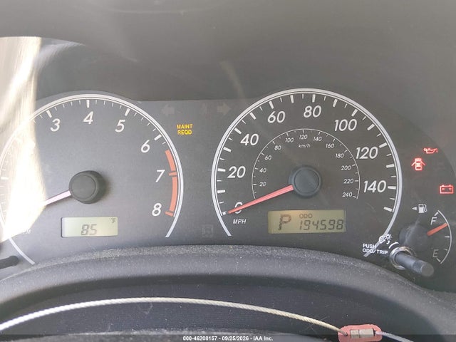 Aukcja sprzedaży 2012 Toyota Corolla Le, vin: 5YFBU4EE0CP017626, numer aukcji: 46208157