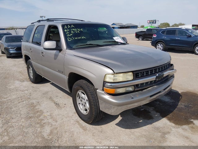2000 Chevrolet New Tahoe Lt მანქანა იყიდება აუქციონზე, vin: 1GNEK13T1YJ172403, აუქციონის ნომერი: 46208201
