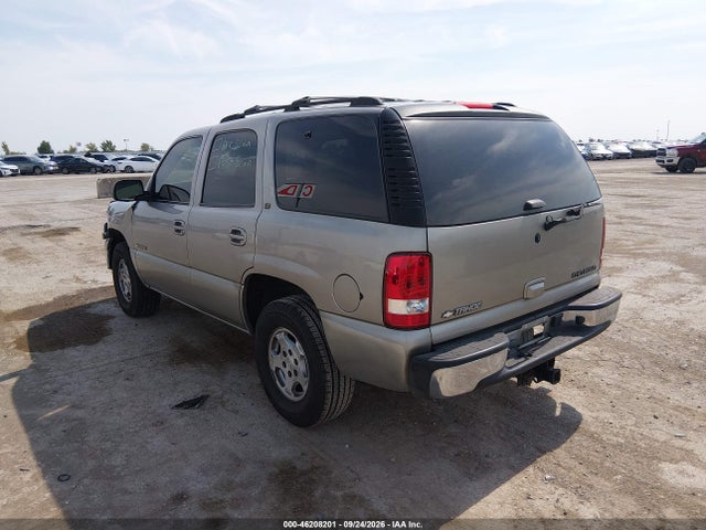 2000 Chevrolet New Tahoe Lt მანქანა იყიდება აუქციონზე, vin: 1GNEK13T1YJ172403, აუქციონის ნომერი: 46208201