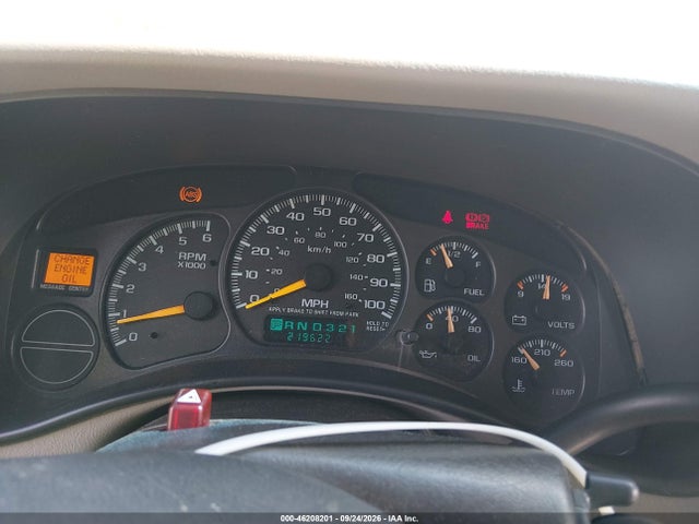 2000 Chevrolet New Tahoe Lt მანქანა იყიდება აუქციონზე, vin: 1GNEK13T1YJ172403, აუქციონის ნომერი: 46208201