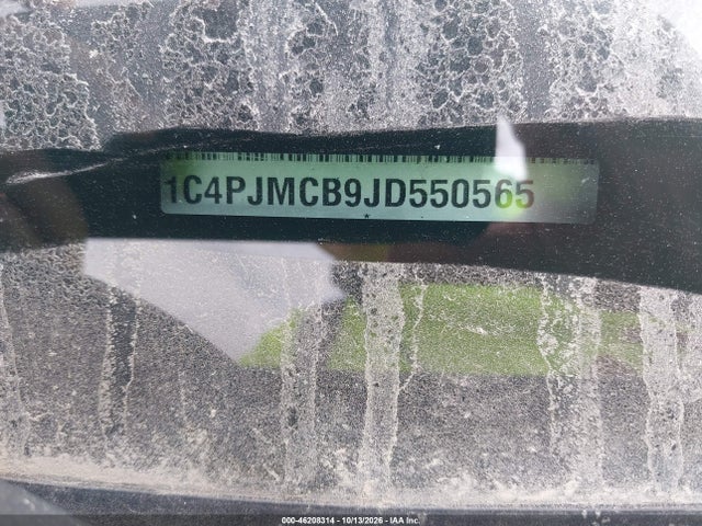 2018 Jeep Cherokee Latitude 4x4 მანქანა იყიდება აუქციონზე, vin: 1C4PJMCB9JD550565, აუქციონის ნომერი: 46208314