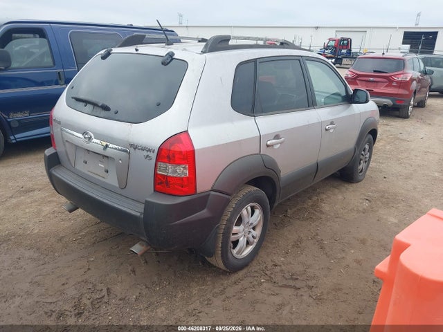 2006 Hyundai Tucson Gls/limited მანქანა იყიდება აუქციონზე, vin: KM8JN12D96U289677, აუქციონის ნომერი: 46208317