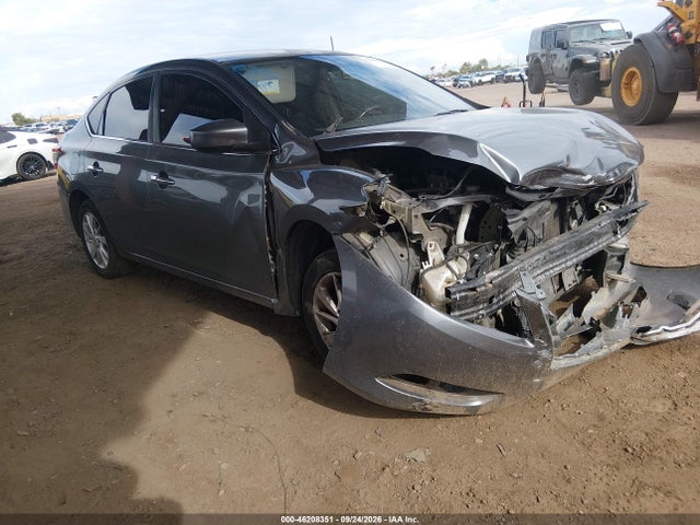 2015 Nissan Sentra S მანქანა იყიდება აუქციონზე, vin: 3N1AB7AP0FY341712, აუქციონის ნომერი: 46208351