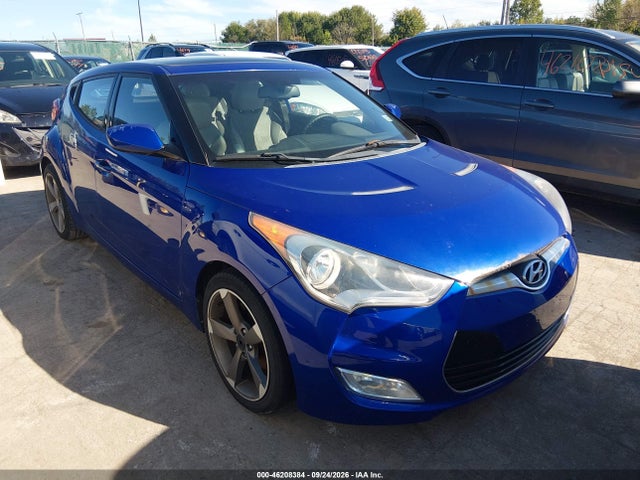 46208384 :رقم المزاد ، KMHTC6AD4CU055231 vin ، 2012 Hyundai Veloster Gray Int مزاد بيع