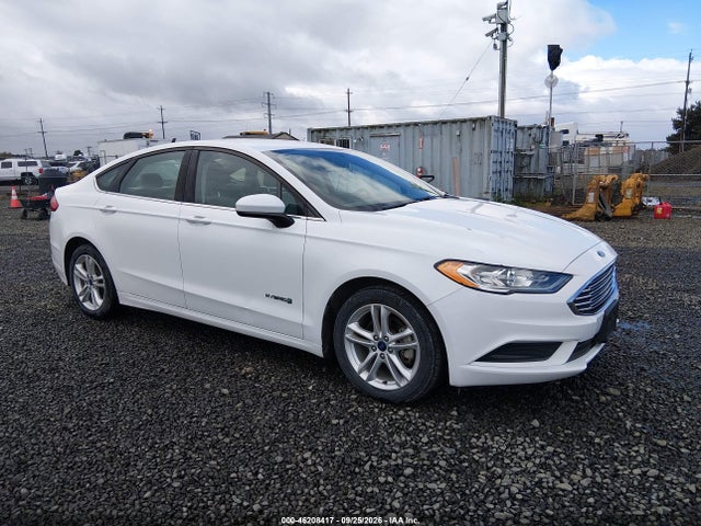 Продаж на аукціоні авто 2018 Ford Fusion Hybrid S, vin: 3FA6P0UU6JR243595, номер лоту: 46208417