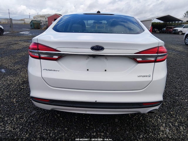 46208417 :رقم المزاد ، 3FA6P0UU6JR243595 vin ، 2018 Ford Fusion Hybrid S مزاد بيع