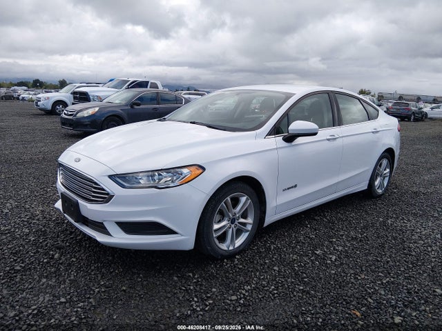 46208417 :رقم المزاد ، 3FA6P0UU6JR243595 vin ، 2018 Ford Fusion Hybrid S مزاد بيع