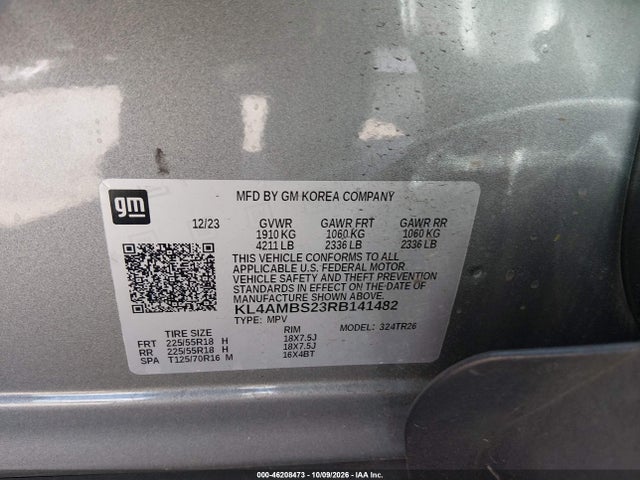 Buick Encore Gx Preferred Fwd 2024 KL4AMBS23RB141482 Image 9