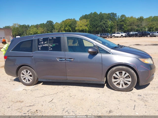 46208520 :رقم المزاد ، 5FNRL5H6XFB014079 vin ، 2015 Honda Odyssey Ex-l مزاد بيع