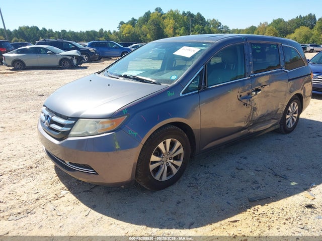 46208520 :رقم المزاد ، 5FNRL5H6XFB014079 vin ، 2015 Honda Odyssey Ex-l مزاد بيع