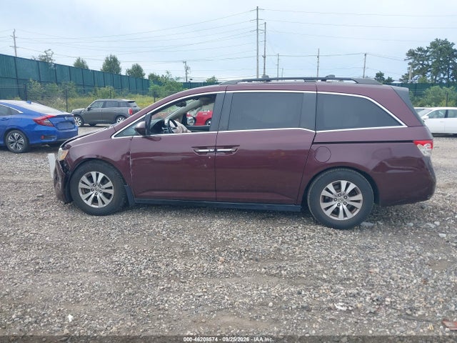 2015 Honda Odyssey Ex-l მანქანა იყიდება აუქციონზე, vin: 5FNRL5H6XFB101853, აუქციონის ნომერი: 46208574