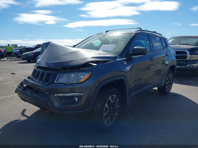 Aukcja sprzedaży 2020 Jeep Compass Trailhawk 4x4, vin: 3C4NJDDB5LT227682, numer aukcji: 46208612