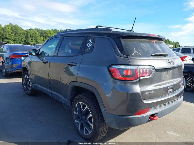 Aukcja sprzedaży 2020 Jeep Compass Trailhawk 4x4, vin: 3C4NJDDB5LT227682, numer aukcji: 46208612