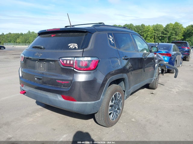 Aukcja sprzedaży 2020 Jeep Compass Trailhawk 4x4, vin: 3C4NJDDB5LT227682, numer aukcji: 46208612