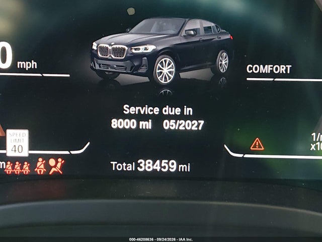 5UX33DT03N9M21249 BMW X4 Xdrive30i