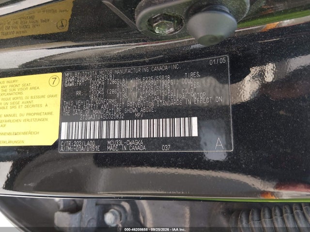 Продаж на аукціоні авто 2005 Lexus Rx 330, vin: 2T2GA31U45C025832, номер лоту: 46208658