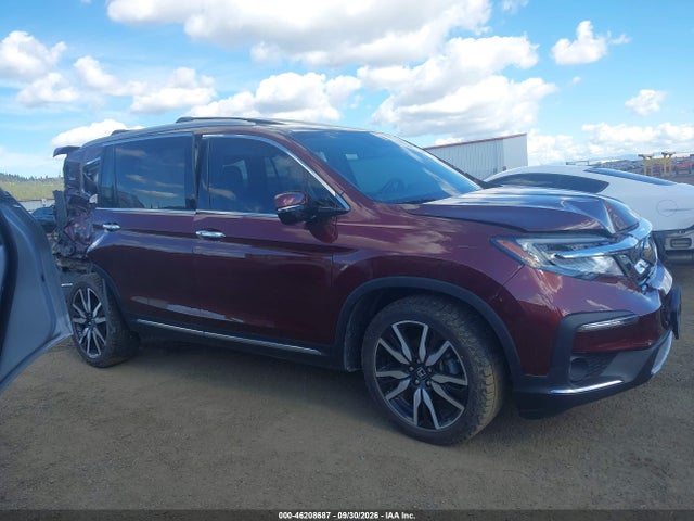 2021 Honda Pilot Awd Touring 8 Passenger მანქანა იყიდება აუქციონზე, vin: 5FNYF6H99MB088934, აუქციონის ნომერი: 46208687