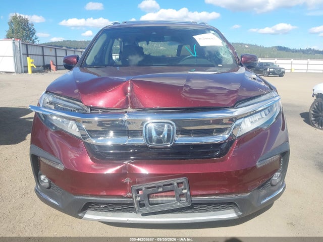 2021 Honda Pilot Awd Touring 8 Passenger მანქანა იყიდება აუქციონზე, vin: 5FNYF6H99MB088934, აუქციონის ნომერი: 46208687