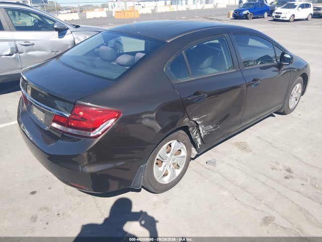 Aukcja sprzedaży 2013 Honda Civic Sdn Lx, vin: 2HGFB2F55DH593568, numer aukcji: 46208690