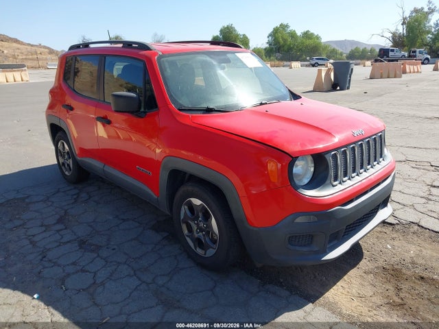 46208691 :رقم المزاد ، ZACCJAAW2GPE40891 vin ، 2016 Jeep Renegade Sport مزاد بيع