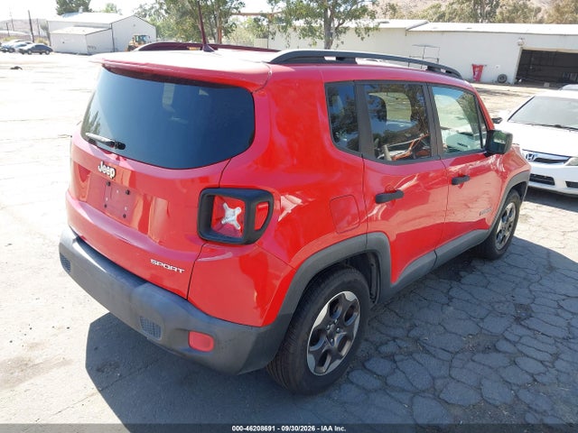 Aukcja sprzedaży 2016 Jeep Renegade Sport, vin: ZACCJAAW2GPE40891, numer aukcji: 46208691