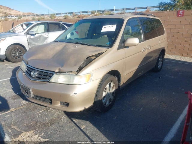 2002 Honda Odyssey Ex მანქანა იყიდება აუქციონზე, vin: 2HKRL18662H547373, აუქციონის ნომერი: 46208782