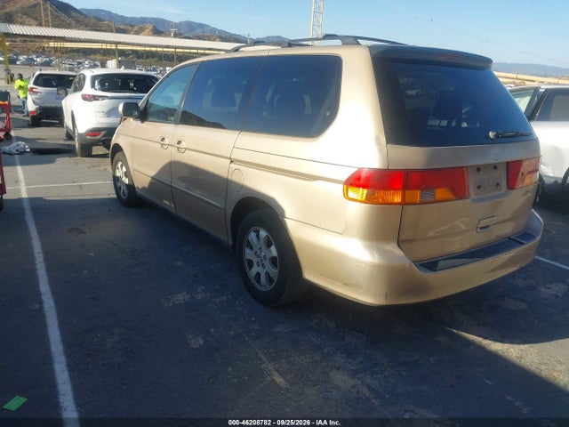 2002 Honda Odyssey Ex მანქანა იყიდება აუქციონზე, vin: 2HKRL18662H547373, აუქციონის ნომერი: 46208782