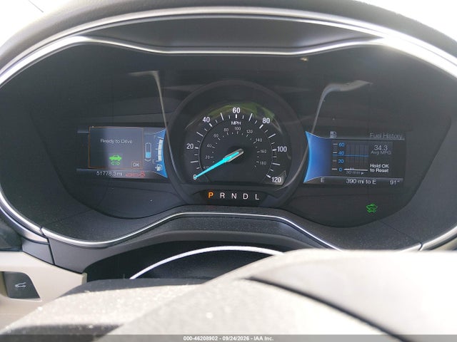 2015 Ford Fusion Hybrid Se მანქანა იყიდება აუქციონზე, vin: 3FA6P0LU2FR257051, აუქციონის ნომერი: 46208902