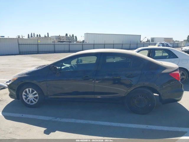 Продаж на аукціоні авто 2012 Honda Civic Lx, vin: 2HGFB2F53CH587282, номер лоту: 46208914