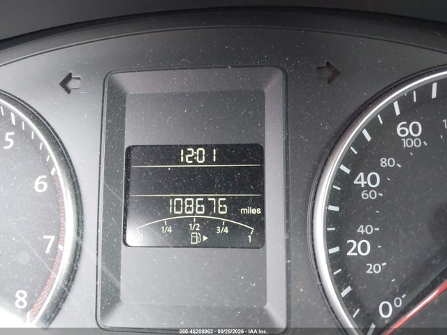 46208963 :رقم المزاد ، 3VWDP7AJ5CM392677 vin ، 2012 Volkswagen Jetta 2.5l Se مزاد بيع