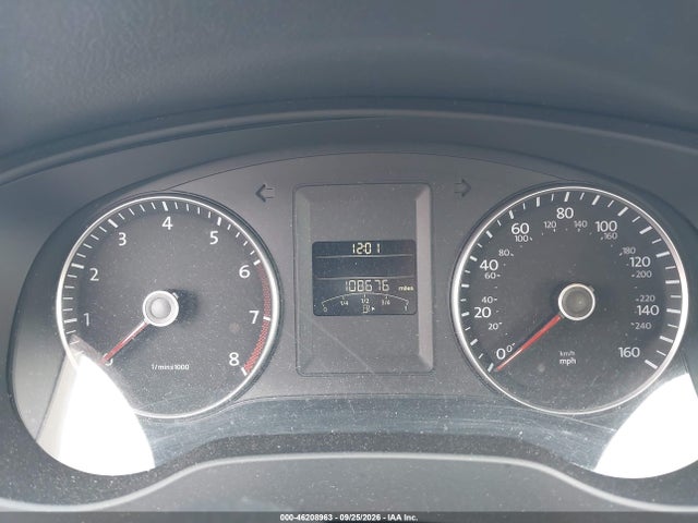46208963 :رقم المزاد ، 3VWDP7AJ5CM392677 vin ، 2012 Volkswagen Jetta 2.5l Se مزاد بيع