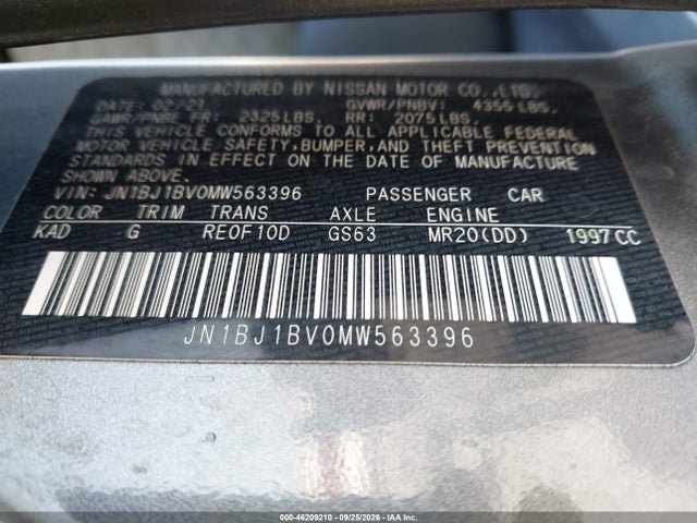 JN1BJ1BV0MW563396 Nissan Rogue Sport Sv