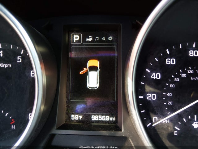 2018 Hyundai Santa Fe Sport 2.4l მანქანა იყიდება აუქციონზე, vin: 5NMZU3LB7JH098309, აუქციონის ნომერი: 46209294