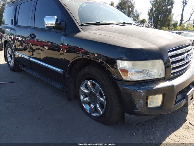 2005 Infiniti Qx56 მანქანა იყიდება აუქციონზე, vin: 5N3AA08A85N802386, აუქციონის ნომერი: 46209315