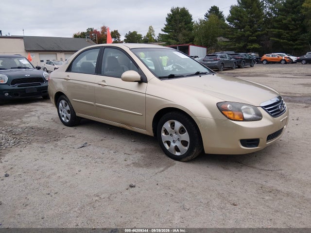 2009 Kia Spectra Ex მანქანა იყიდება აუქციონზე, vin: KNAFE222795665853, აუქციონის ნომერი: 46209344