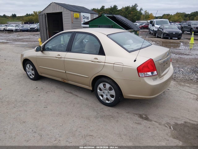 2009 Kia Spectra Ex მანქანა იყიდება აუქციონზე, vin: KNAFE222795665853, აუქციონის ნომერი: 46209344
