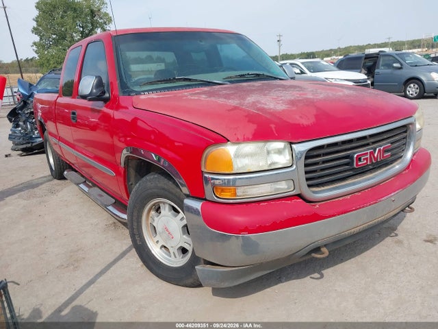 2000 Gmc New Sierra 1500 Sle მანქანა იყიდება აუქციონზე, vin: 1GTEC19T4YZ128524, აუქციონის ნომერი: 46209351