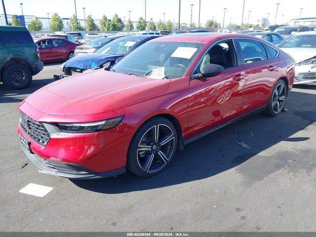 2023 Honda Accord Hybrid Sport მანქანა იყიდება აუქციონზე, vin: 1HGCY2F58PA017980, აუქციონის ნომერი: 46209380