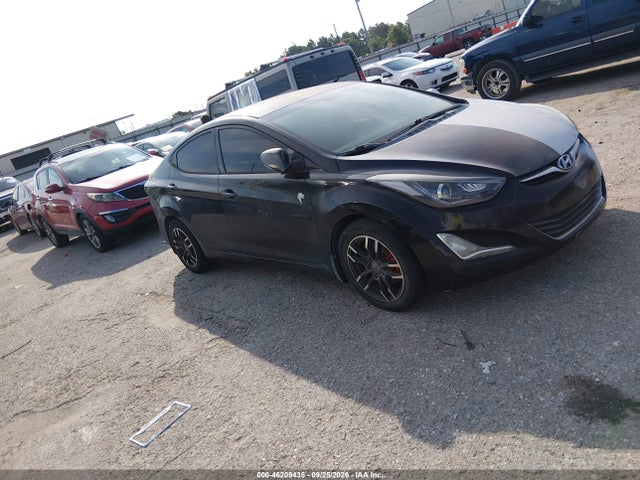 2015 Hyundai Elantra Se მანქანა იყიდება აუქციონზე, vin: 5NPDH4AE8FH572506, აუქციონის ნომერი: 46209435