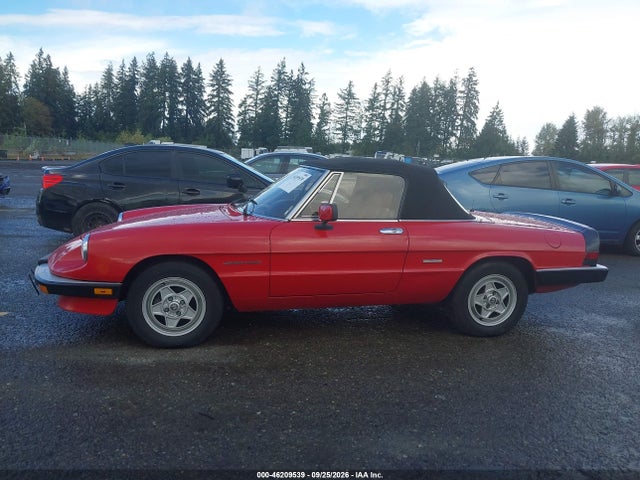 Продаж на аукціоні авто 1987 Alfa Romeo Spider Veloce, vin: ZARBA5588H1048374, номер лоту: 46209539