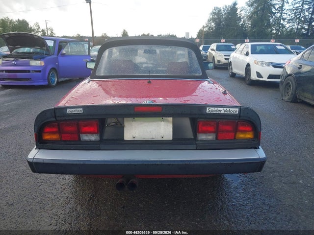 Продаж на аукціоні авто 1987 Alfa Romeo Spider Veloce, vin: ZARBA5588H1048374, номер лоту: 46209539
