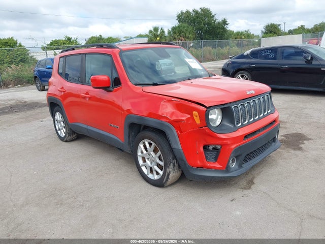 Aukcja sprzedaży 2019 Jeep Renegade Latitude Fwd, vin: ZACNJAB13KPK03845, numer aukcji: 46209596