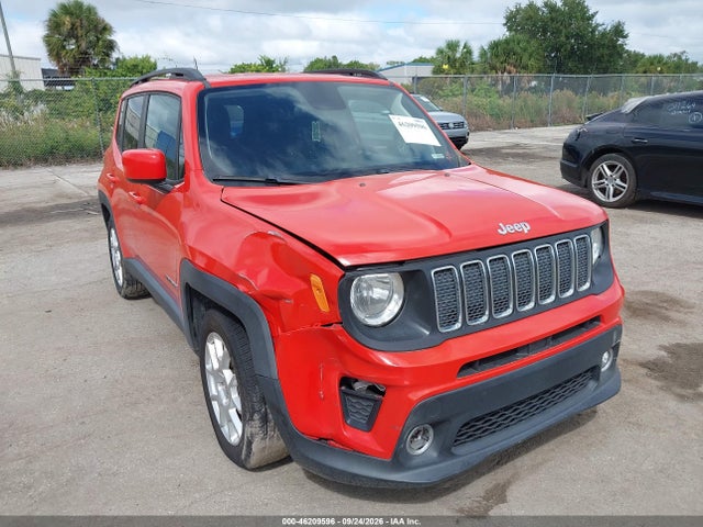 Aukcja sprzedaży 2019 Jeep Renegade Latitude Fwd, vin: ZACNJAB13KPK03845, numer aukcji: 46209596